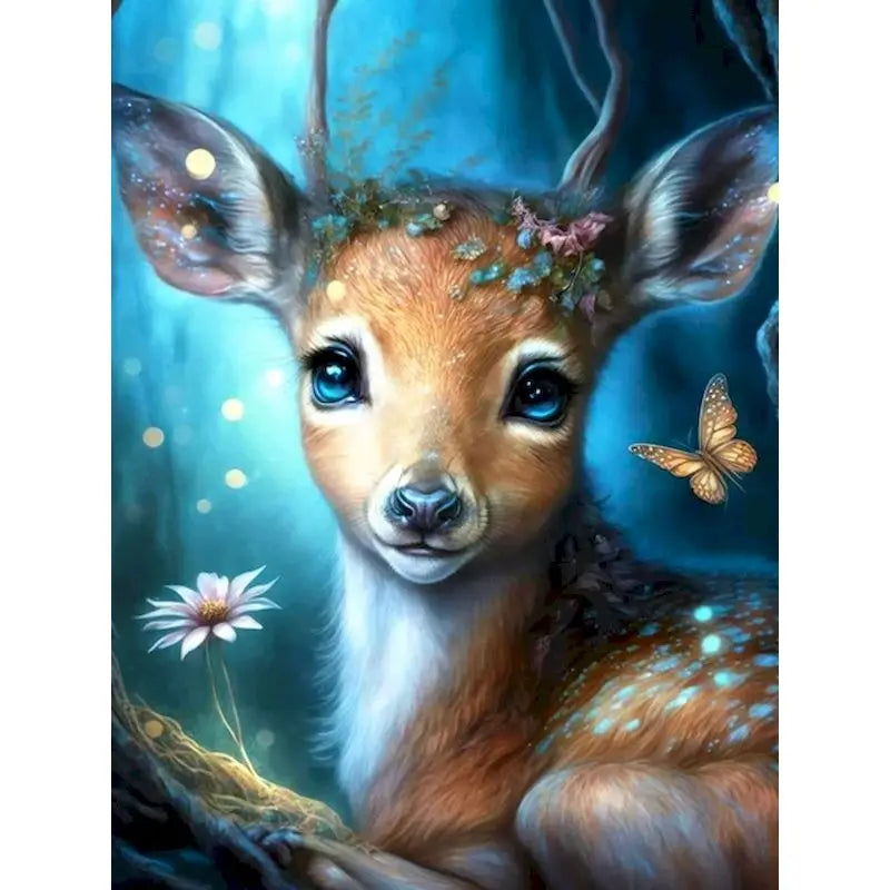 Peinture par numéro cerf