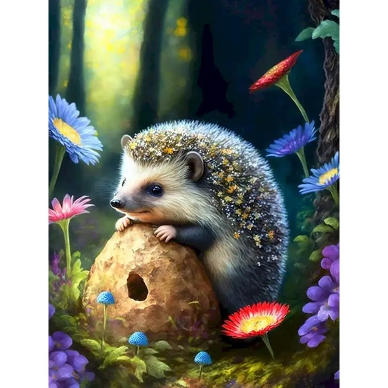 Peinture par numéro hérisson