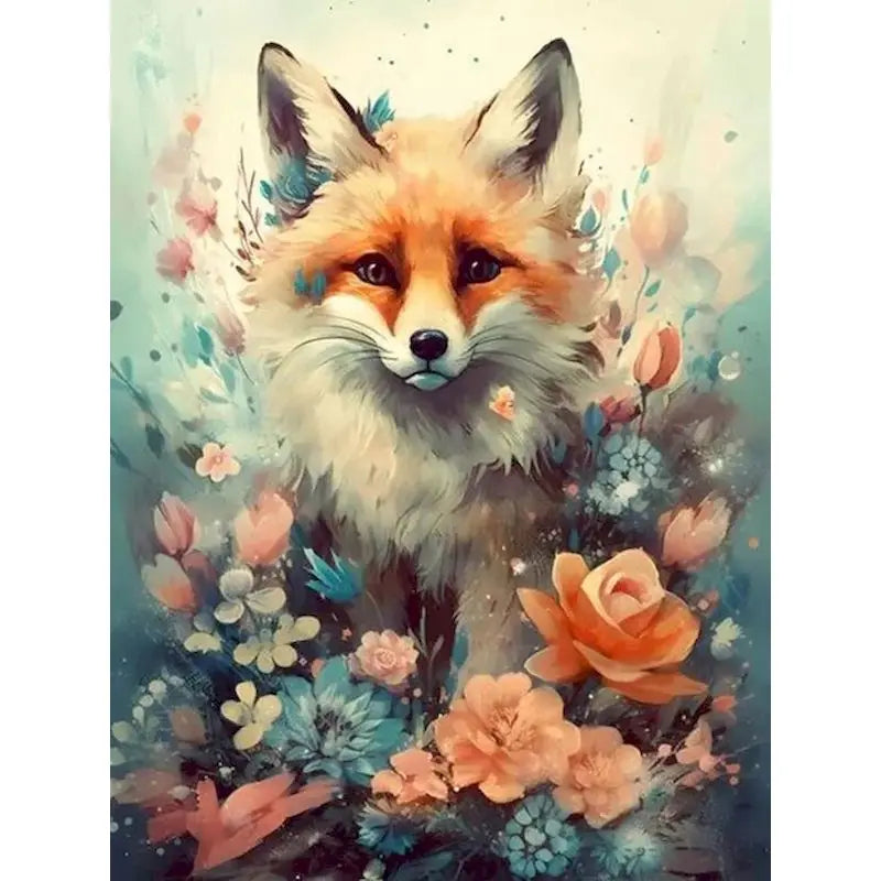 Peinture par numéro renard