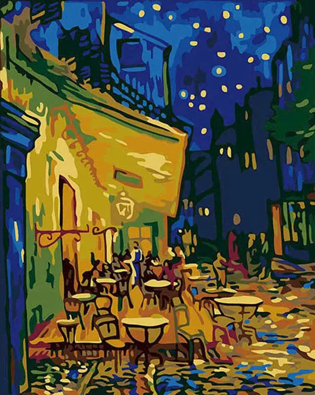 Peinture par numéro Tableaux Célèbres - Kit complet Colori'Num