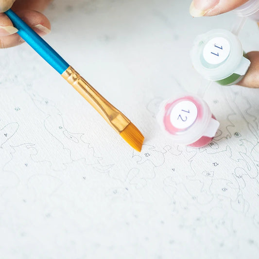 Peinture par numéro exemple
