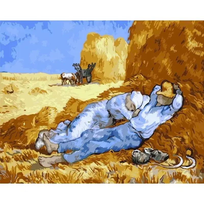 Peinture par numéro Tableaux Célèbres - Kit complet Colori'Num