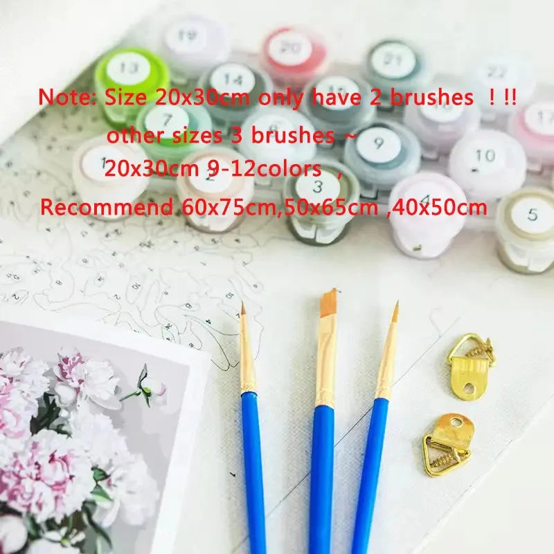 Peinture par numéro Tableaux Célèbres - Kit complet Colori'Num