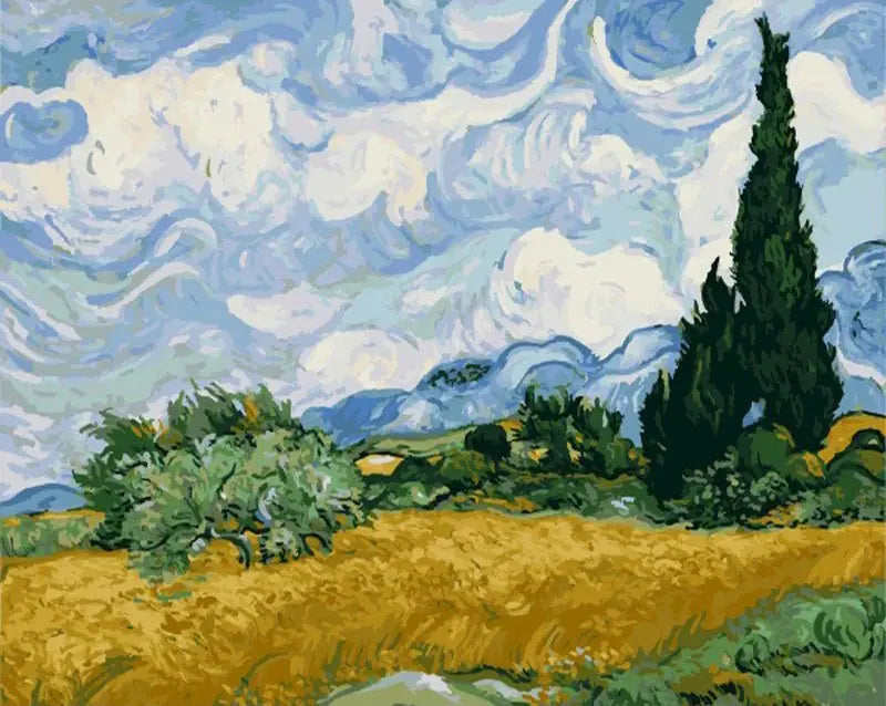 Peinture par numéro Tableaux Célèbres - Kit complet Colori'Num