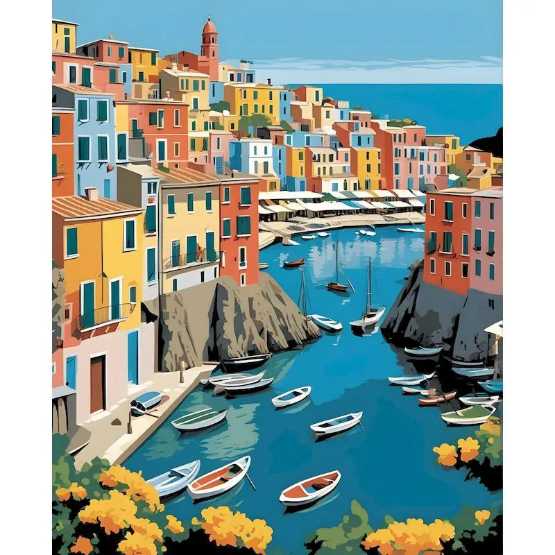 Peinture par numéro Paysages – Kit complet Colori'Num