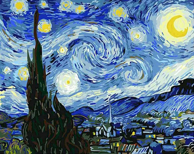Peinture par numéro Tableaux Célèbres - Kit complet Colori'Num