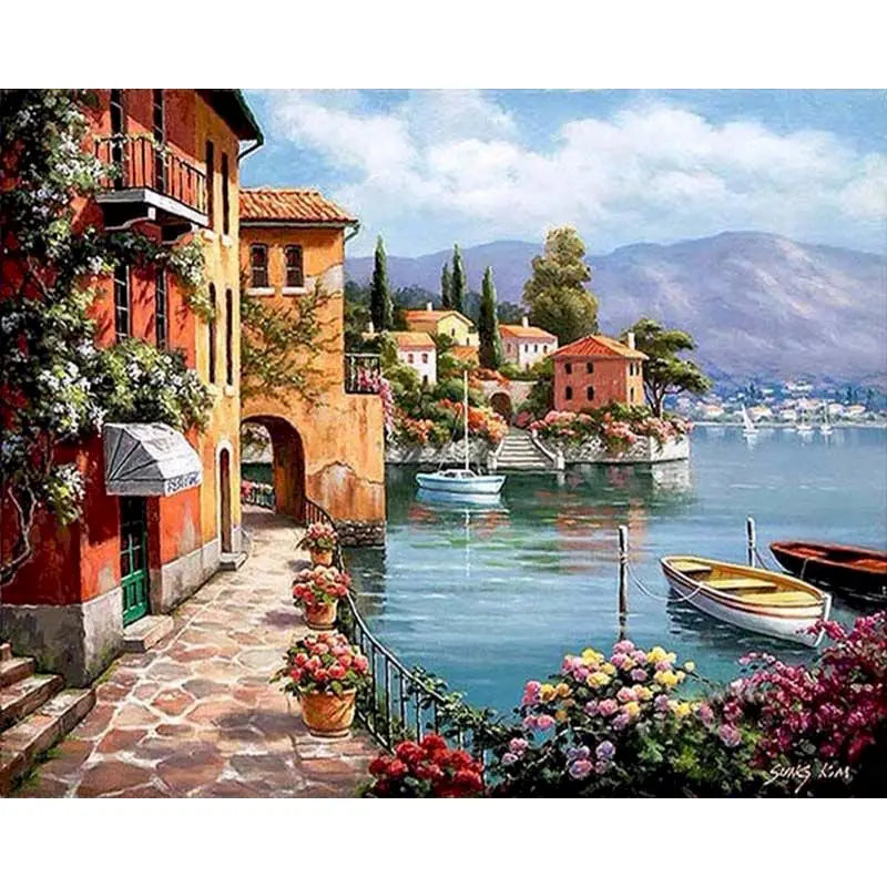 Peinture par numéro Paysages – Kit complet Colori'Num